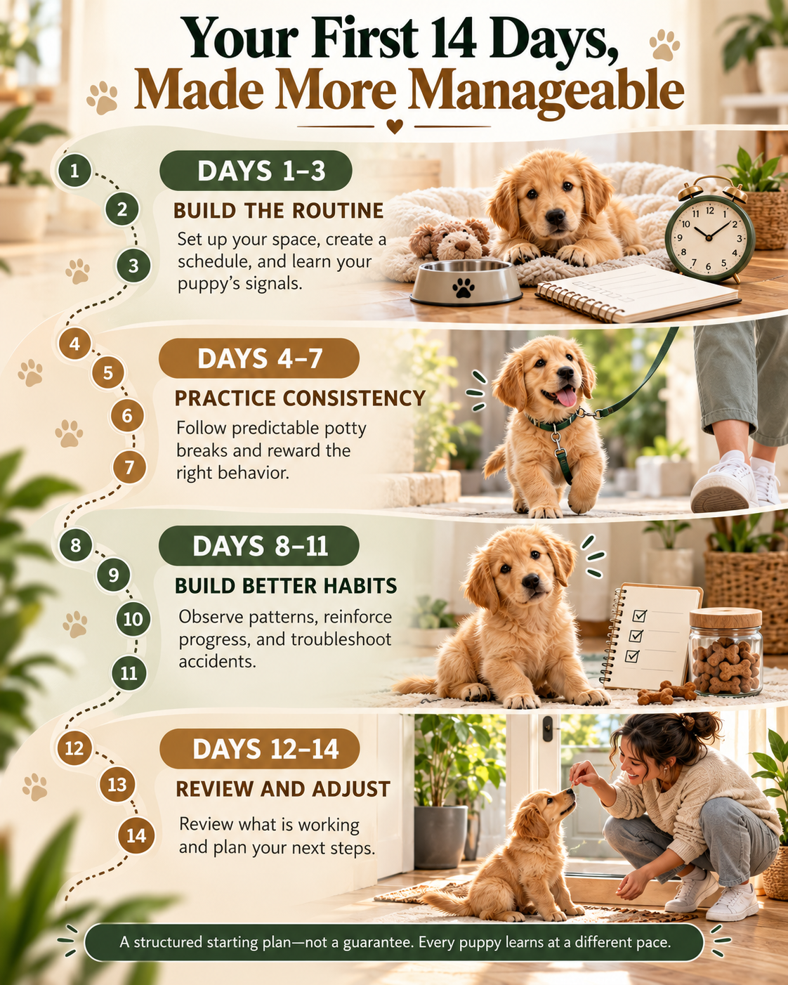 Potty Trained in 14 Days: The Stress-Free Puppy House Training Guide