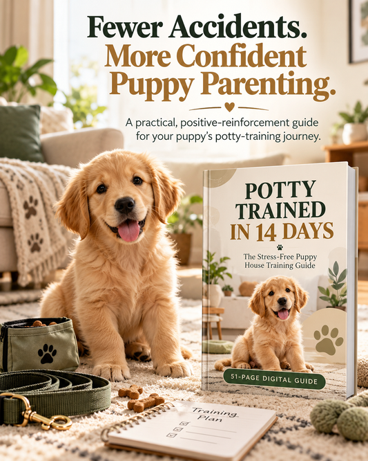 Potty Trained in 14 Days: The Stress-Free Puppy House Training Guide